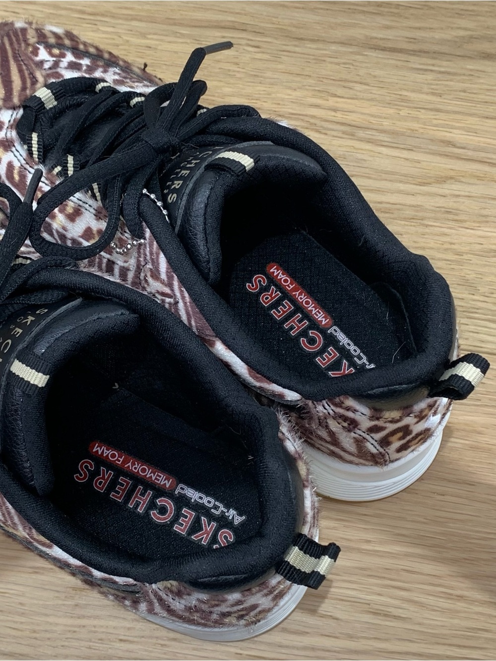 Skechers Uno Exotic Air Los Angeles Women’s 6 Animal Print (fauxe fur) Shoes - Picture 8 of 9
